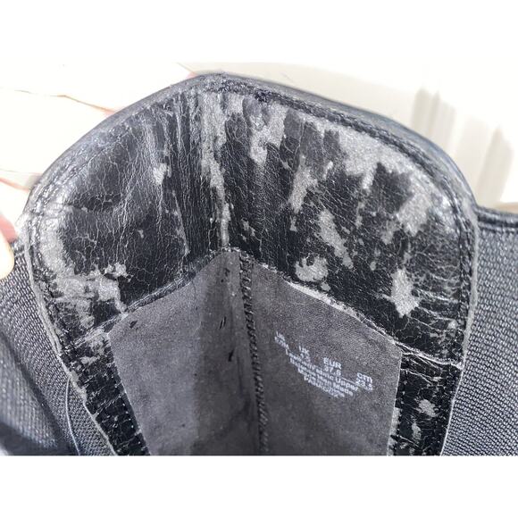 Sam Edelman Paradox 6.5 Black Leather Pull On Knee High Riding Boots Slip On - Picture 10 of 10